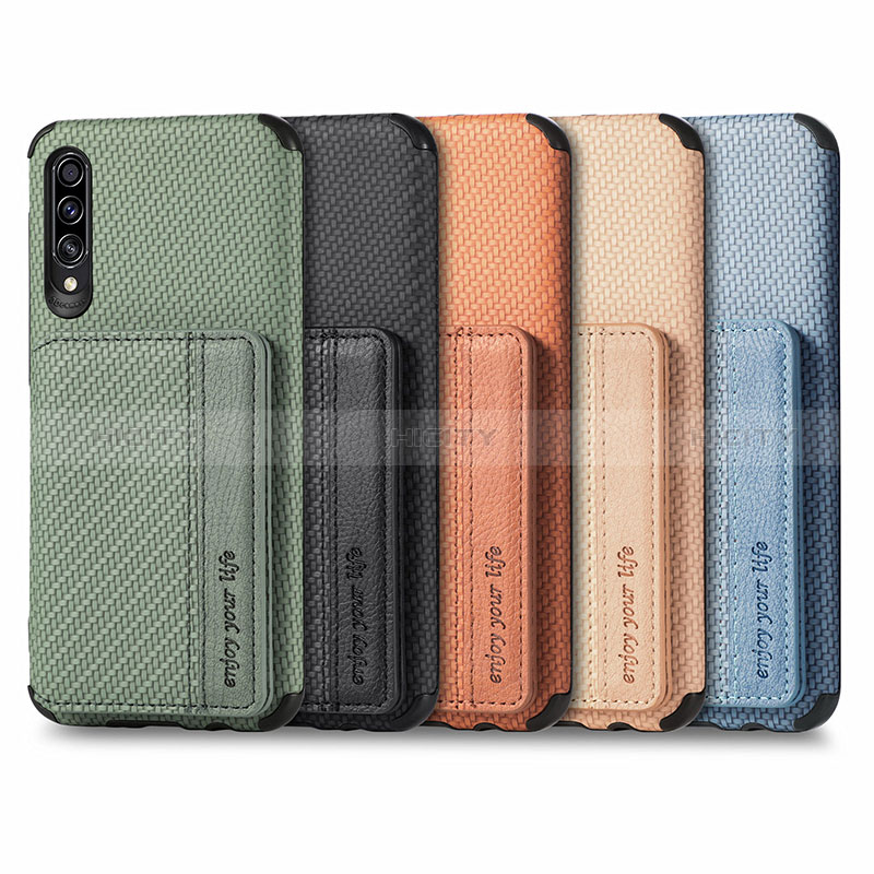 Funda Silicona Carcasa Ultrafina Goma con Magnetico S01D para Samsung Galaxy A30S