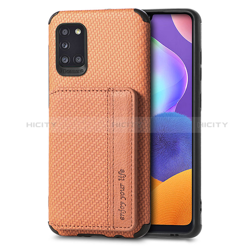 Funda Silicona Carcasa Ultrafina Goma con Magnetico S01D para Samsung Galaxy A31