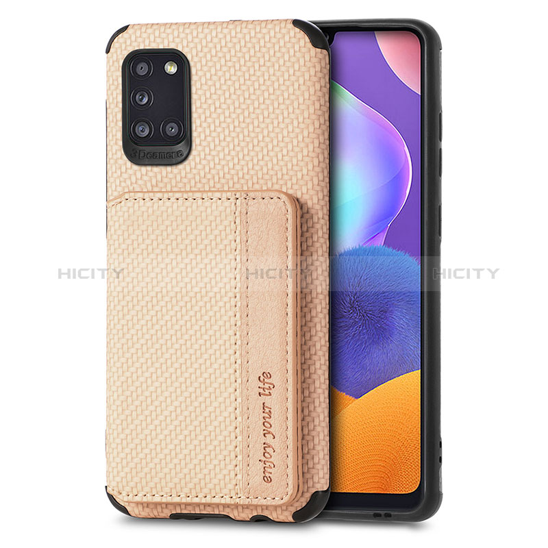 Funda Silicona Carcasa Ultrafina Goma con Magnetico S01D para Samsung Galaxy A31