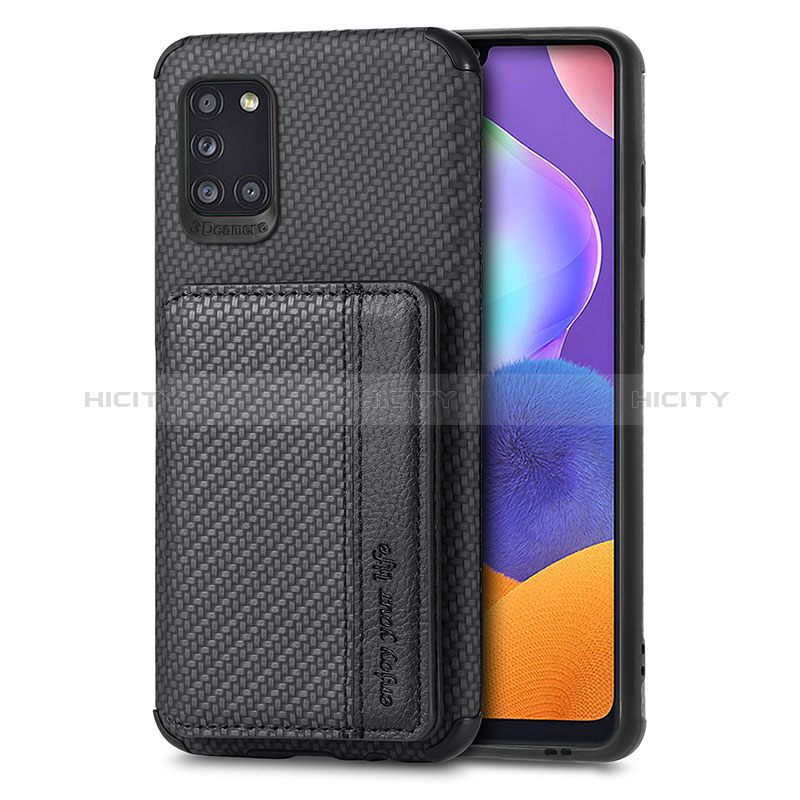 Funda Silicona Carcasa Ultrafina Goma con Magnetico S01D para Samsung Galaxy A31