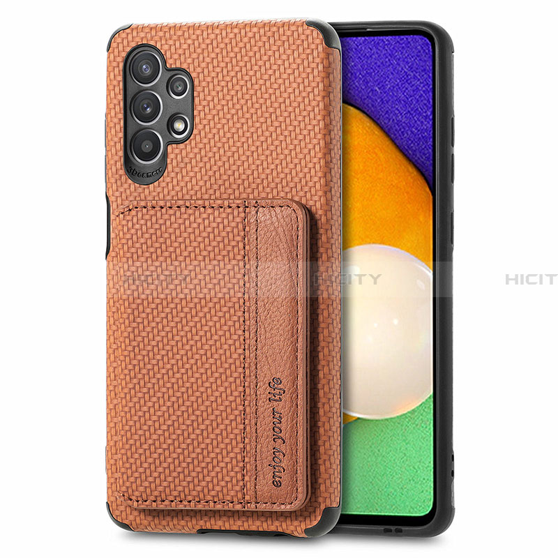 Funda Silicona Carcasa Ultrafina Goma con Magnetico S01D para Samsung Galaxy A32 5G