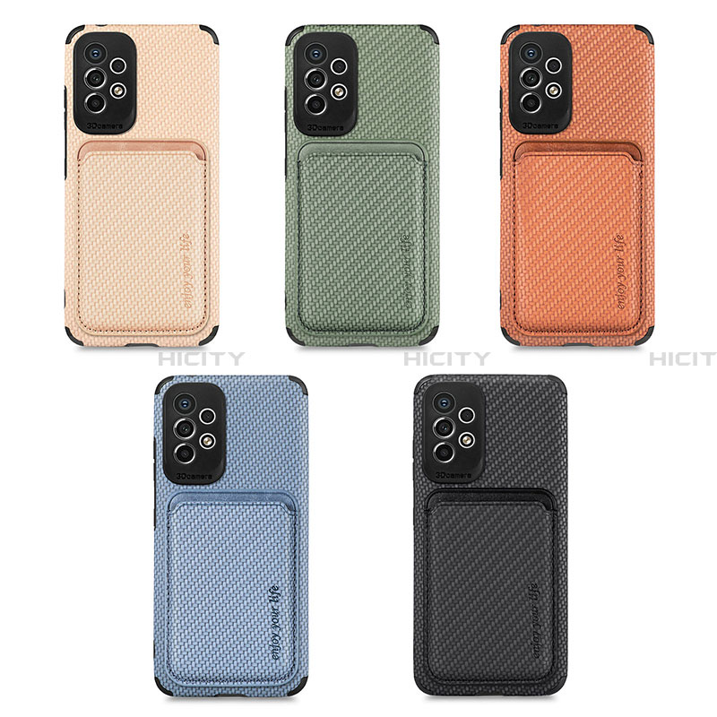 Funda Silicona Carcasa Ultrafina Goma con Magnetico S01D para Samsung Galaxy A33 5G