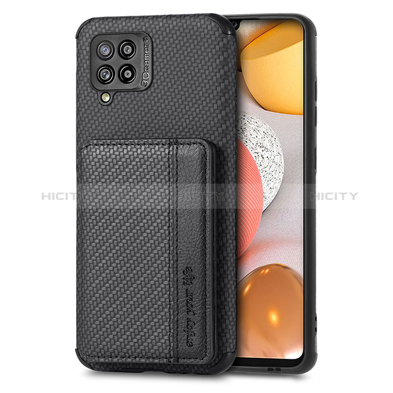 Funda Silicona Carcasa Ultrafina Goma con Magnetico S01D para Samsung Galaxy A42 5G