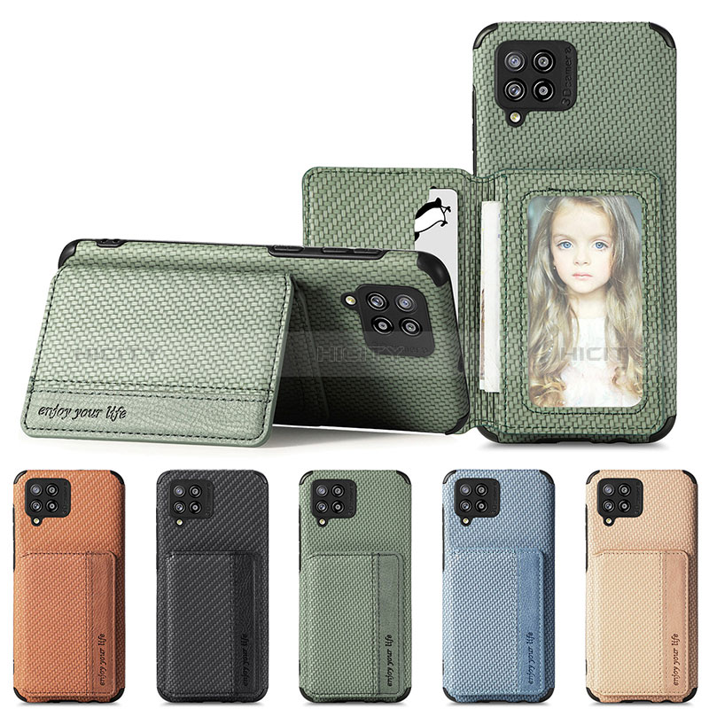 Funda Silicona Carcasa Ultrafina Goma con Magnetico S01D para Samsung Galaxy A42 5G