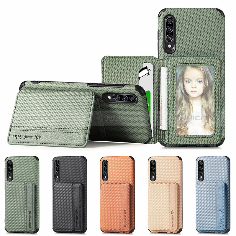 Funda Silicona Carcasa Ultrafina Goma con Magnetico S01D para Samsung Galaxy A50S