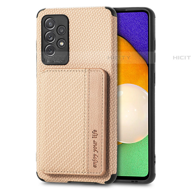 Funda Silicona Carcasa Ultrafina Goma con Magnetico S01D para Samsung Galaxy A52 4G