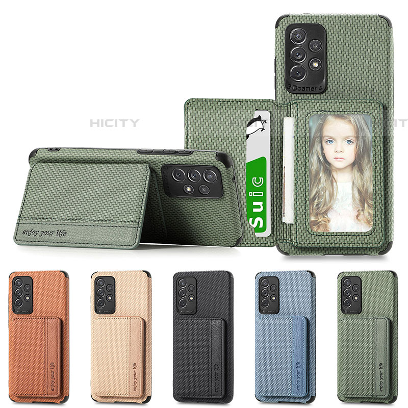 Funda Silicona Carcasa Ultrafina Goma con Magnetico S01D para Samsung Galaxy A52 4G