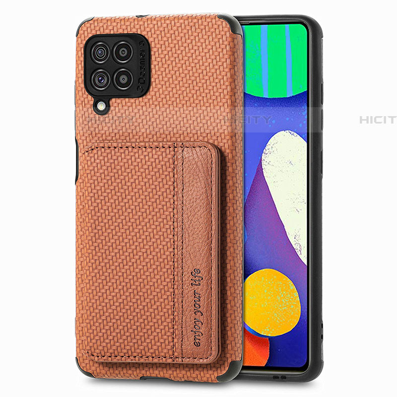 Funda Silicona Carcasa Ultrafina Goma con Magnetico S01D para Samsung Galaxy F62 5G