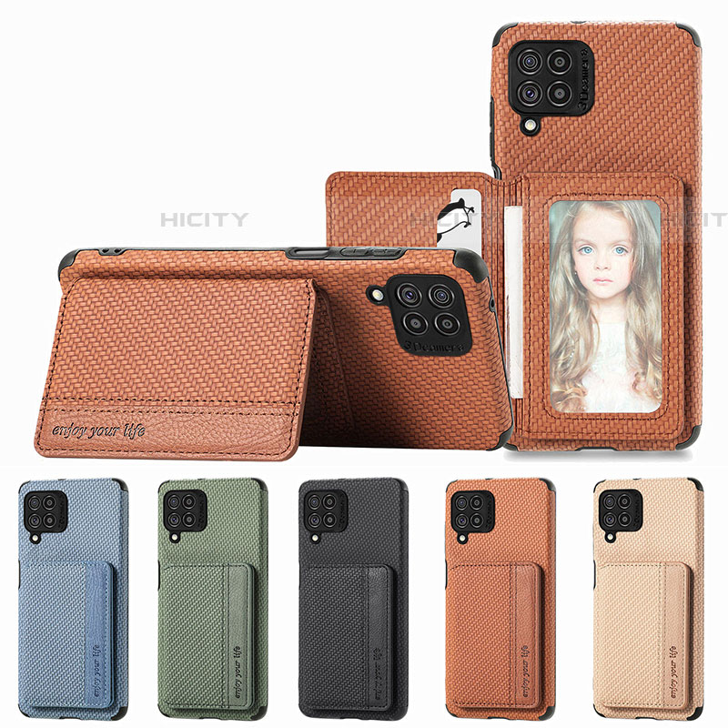 Funda Silicona Carcasa Ultrafina Goma con Magnetico S01D para Samsung Galaxy F62 5G