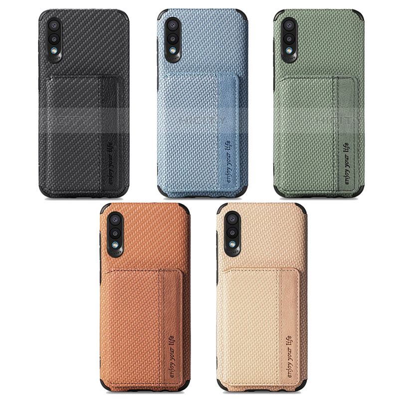 Funda Silicona Carcasa Ultrafina Goma con Magnetico S01D para Samsung Galaxy M02