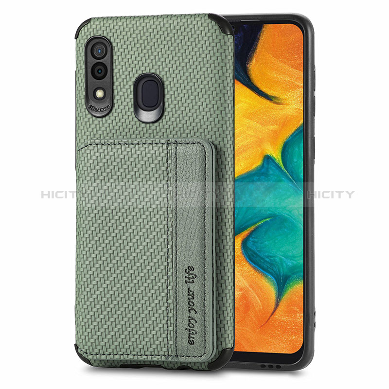 Funda Silicona Carcasa Ultrafina Goma con Magnetico S01D para Samsung Galaxy M10S