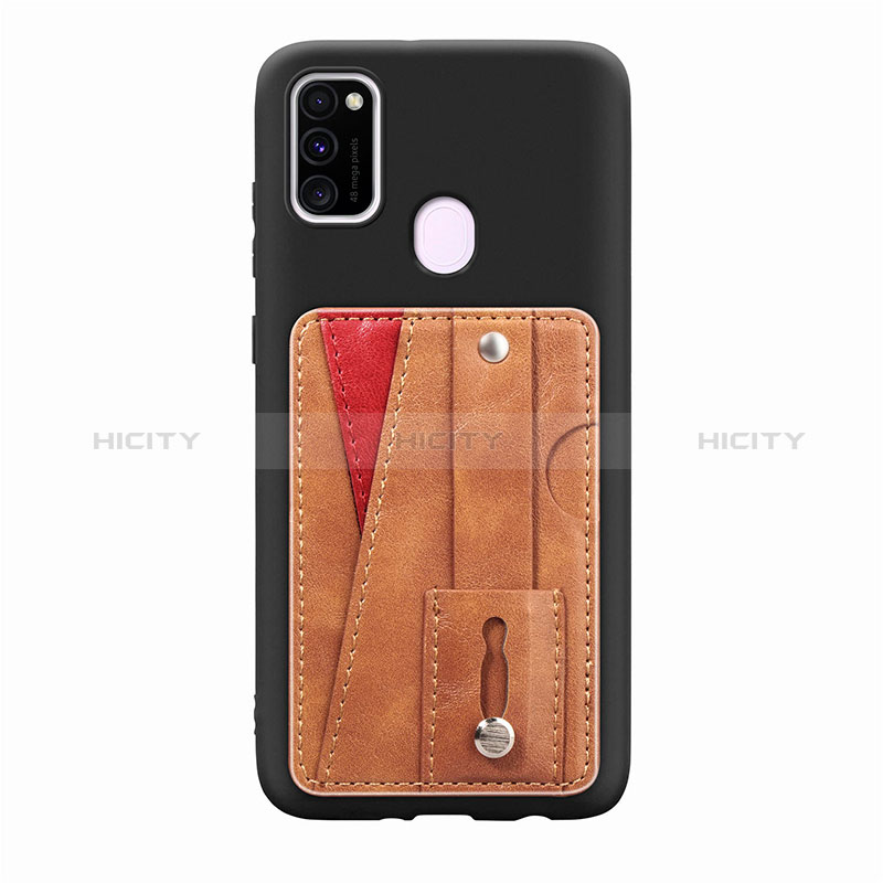 Funda Silicona Carcasa Ultrafina Goma con Magnetico S01D para Samsung Galaxy M21