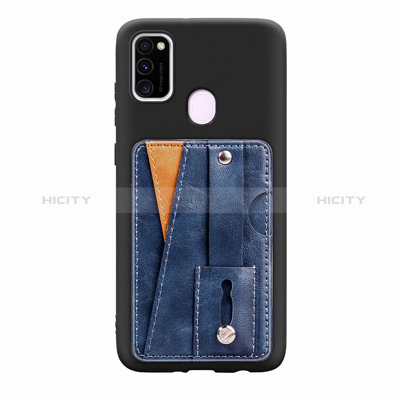 Funda Silicona Carcasa Ultrafina Goma con Magnetico S01D para Samsung Galaxy M21