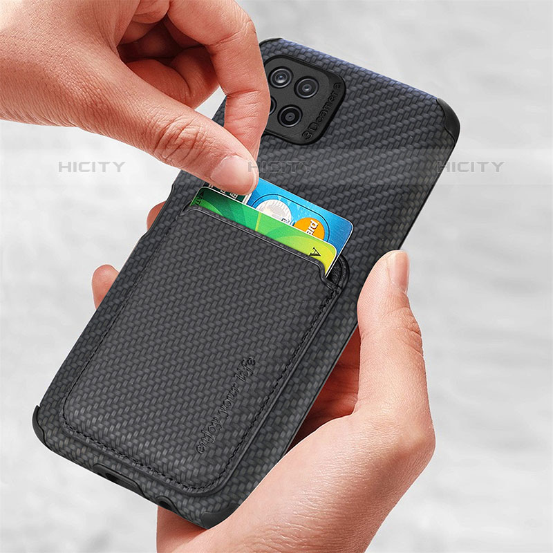 Funda Silicona Carcasa Ultrafina Goma con Magnetico S01D para Samsung Galaxy M32 4G