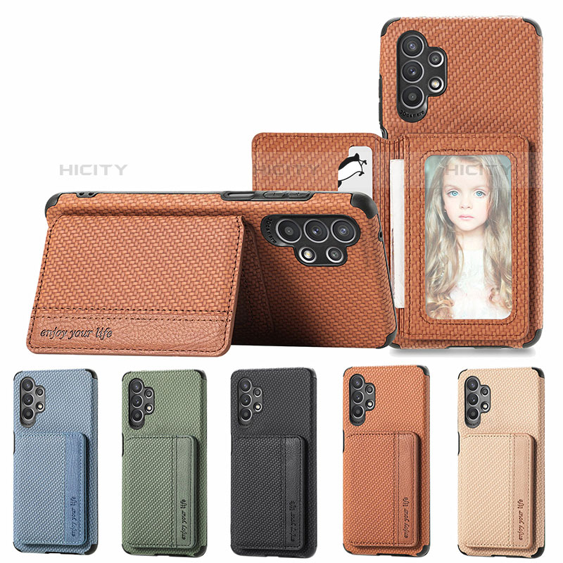 Funda Silicona Carcasa Ultrafina Goma con Magnetico S01D para Samsung Galaxy M32 5G