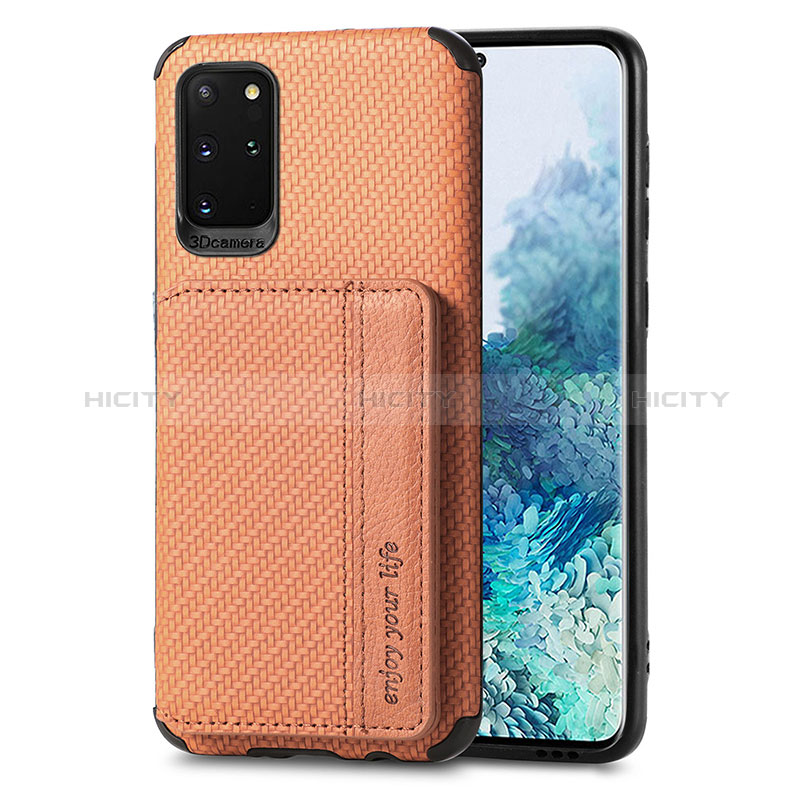 Funda Silicona Carcasa Ultrafina Goma con Magnetico S01D para Samsung Galaxy S20 Plus 5G