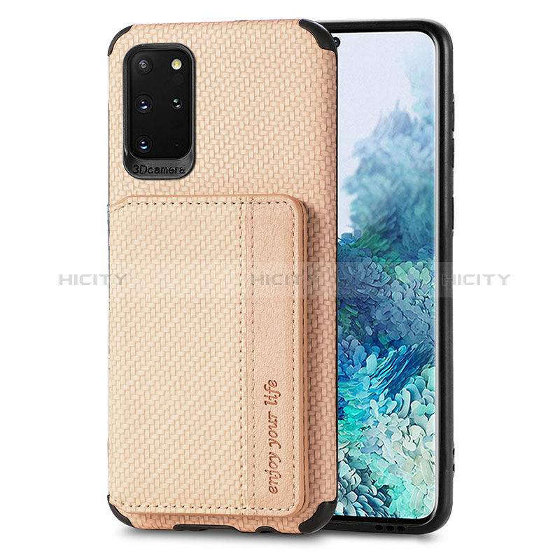 Funda Silicona Carcasa Ultrafina Goma con Magnetico S01D para Samsung Galaxy S20 Plus 5G