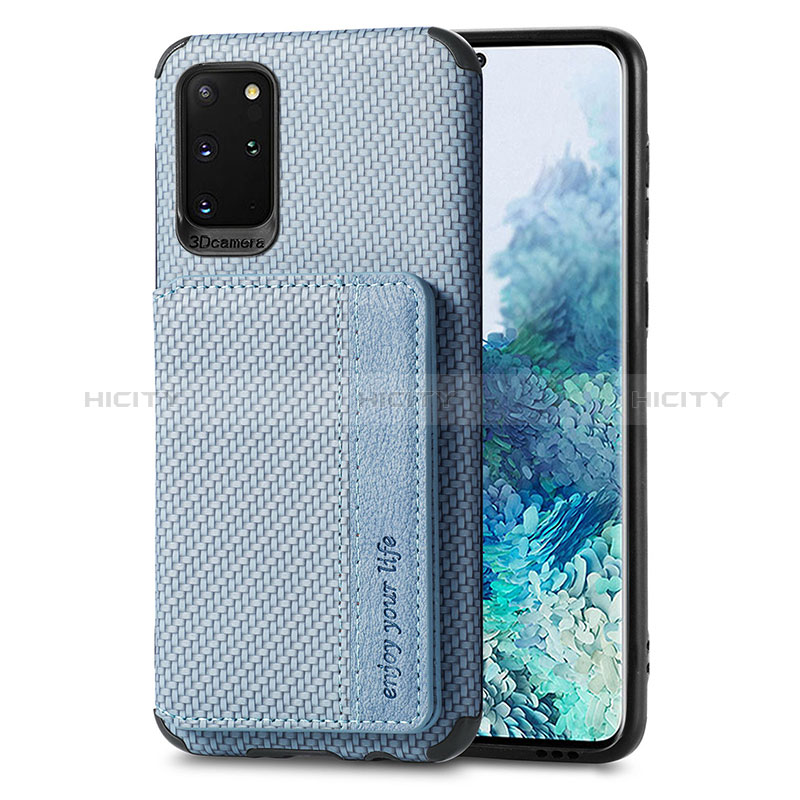 Funda Silicona Carcasa Ultrafina Goma con Magnetico S01D para Samsung Galaxy S20 Plus 5G