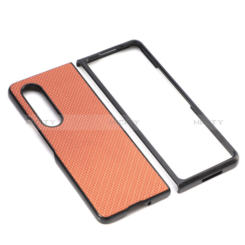 Funda Silicona Carcasa Ultrafina Goma con Magnetico S01D para Samsung Galaxy Z Fold3 5G