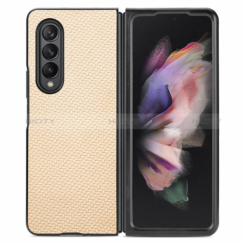 Funda Silicona Carcasa Ultrafina Goma con Magnetico S01D para Samsung Galaxy Z Fold3 5G