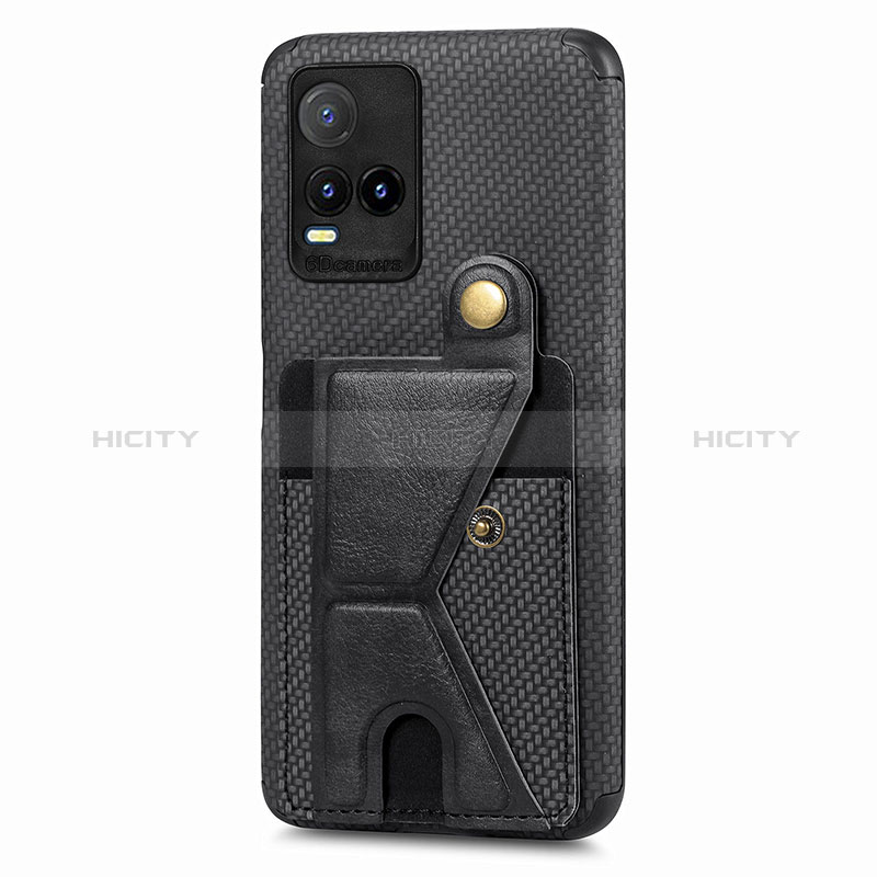 Funda Silicona Carcasa Ultrafina Goma con Magnetico S01D para Vivo Y21