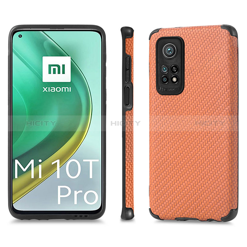 Funda Silicona Carcasa Ultrafina Goma con Magnetico S01D para Xiaomi Mi 10T Pro 5G