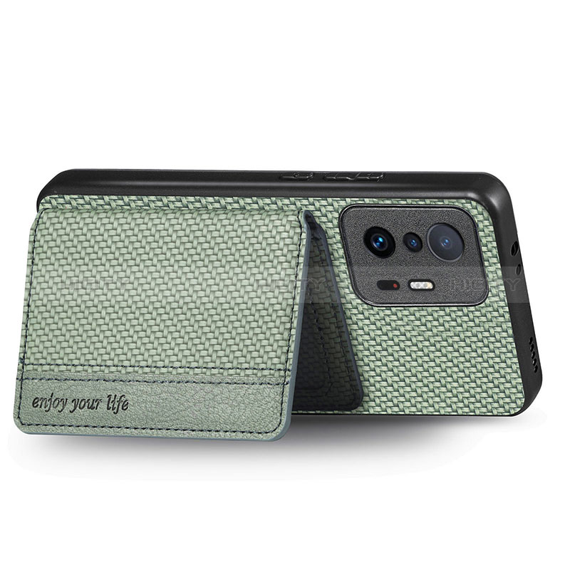 Funda Silicona Carcasa Ultrafina Goma con Magnetico S01D para Xiaomi Mi 11T 5G