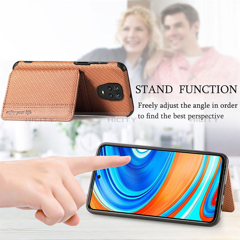 Funda Silicona Carcasa Ultrafina Goma con Magnetico S01D para Xiaomi Poco M2 Pro