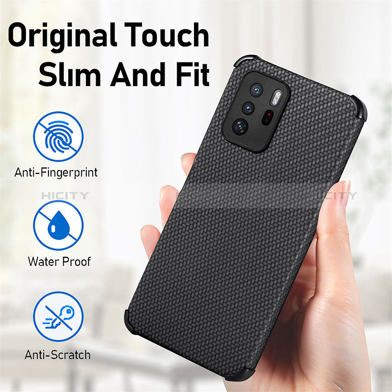 Funda Silicona Carcasa Ultrafina Goma con Magnetico S01D para Xiaomi Poco X3 GT 5G