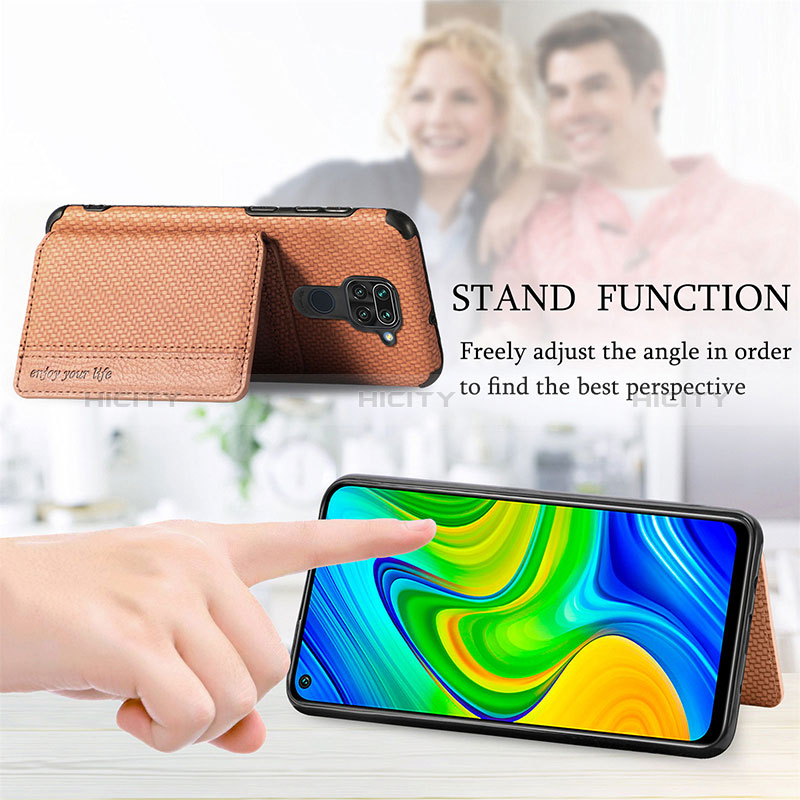 Funda Silicona Carcasa Ultrafina Goma con Magnetico S01D para Xiaomi Redmi 10X 4G