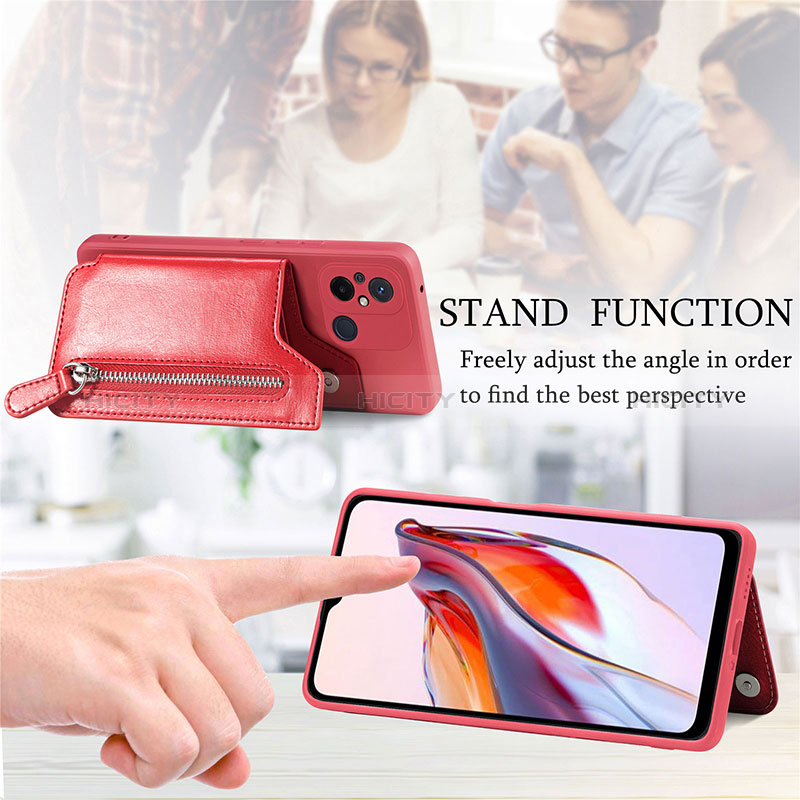 Funda Silicona Carcasa Ultrafina Goma con Magnetico S01D para Xiaomi Redmi 12C 4G