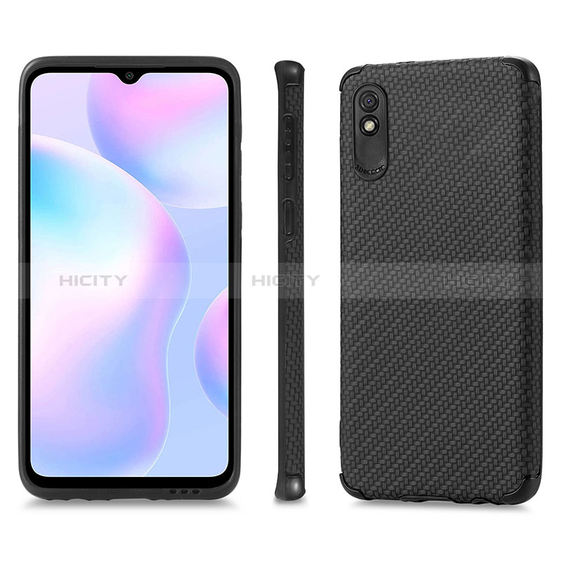 Funda Silicona Carcasa Ultrafina Goma con Magnetico S01D para Xiaomi Redmi 9A