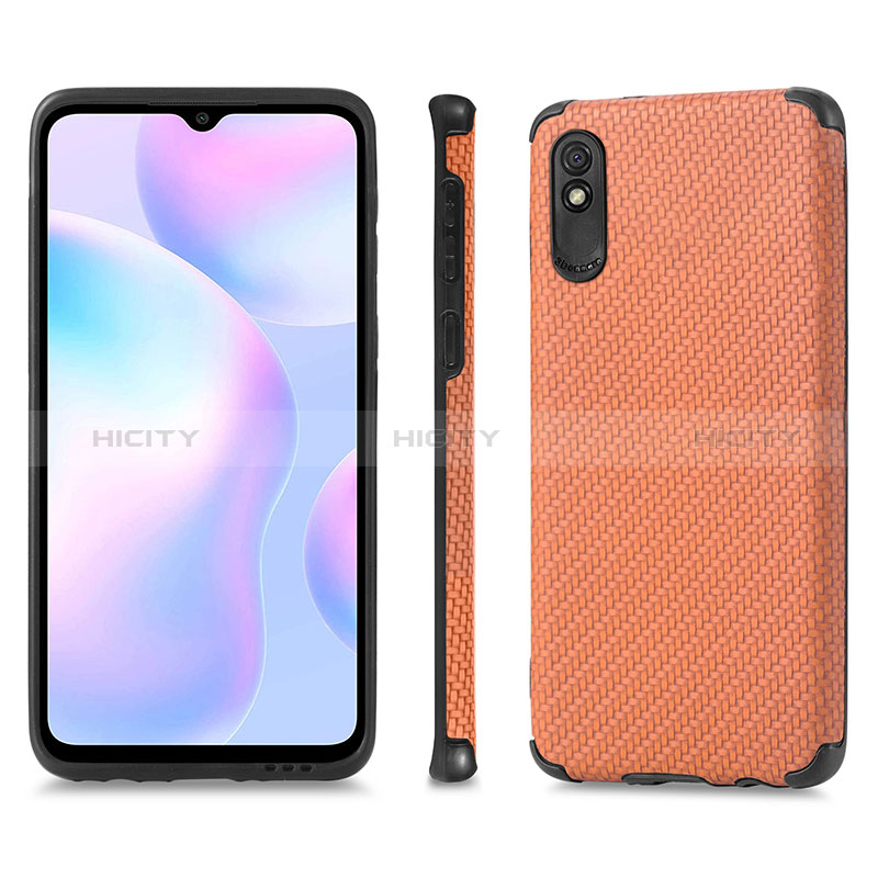 Funda Silicona Carcasa Ultrafina Goma con Magnetico S01D para Xiaomi Redmi 9A