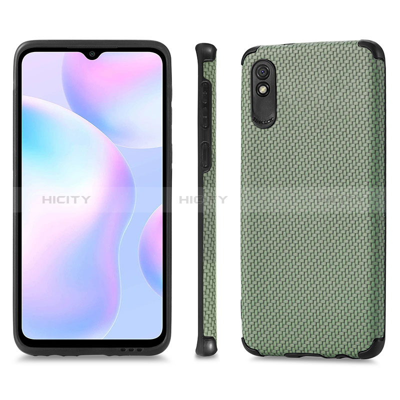 Funda Silicona Carcasa Ultrafina Goma con Magnetico S01D para Xiaomi Redmi 9AT