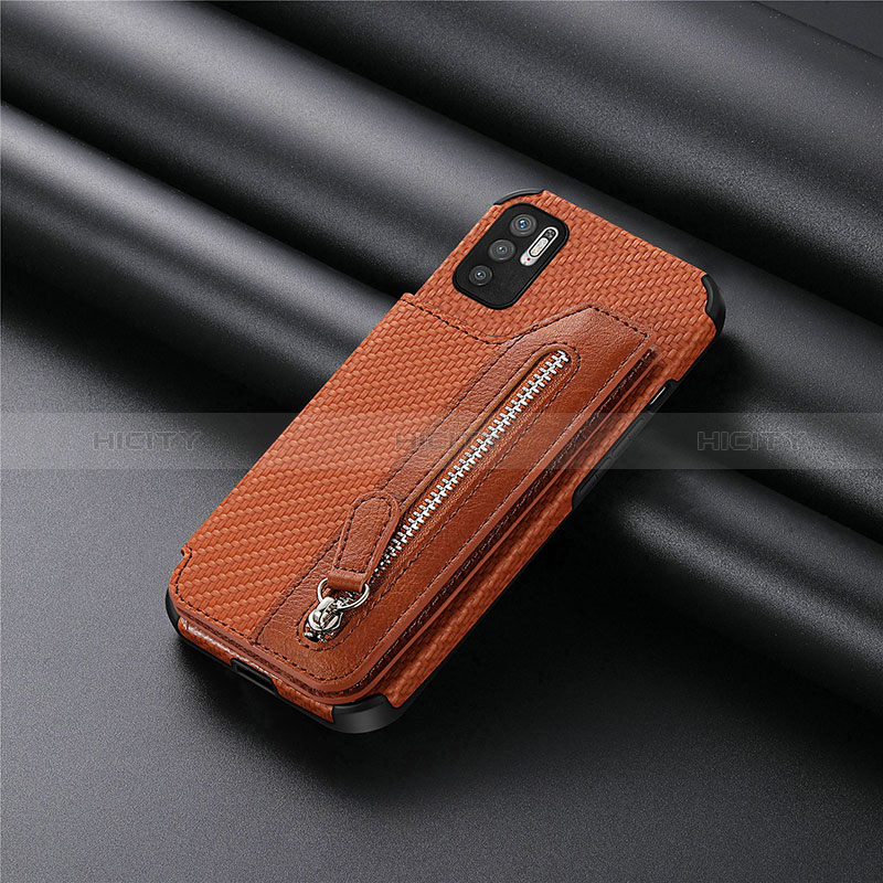 Funda Silicona Carcasa Ultrafina Goma con Magnetico S01D para Xiaomi Redmi Note 10 5G