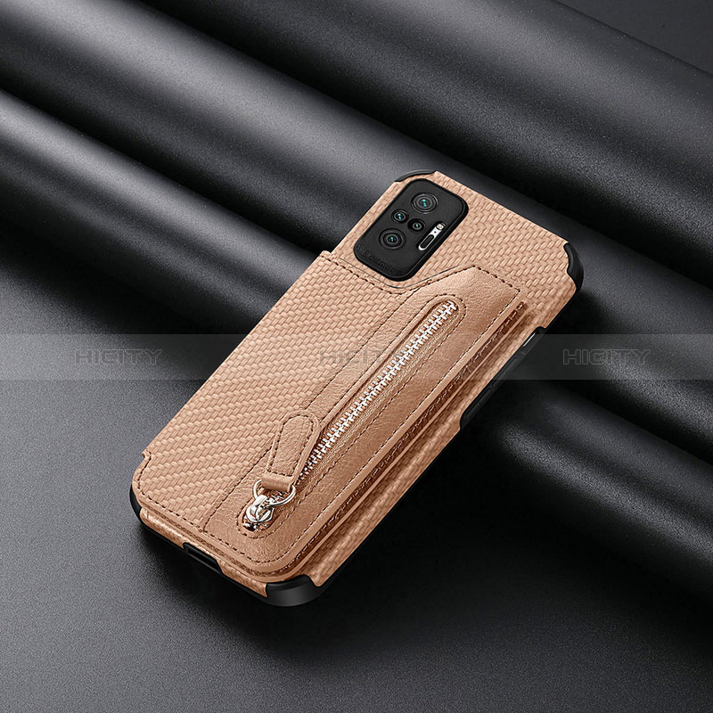 Funda Silicona Carcasa Ultrafina Goma con Magnetico S01D para Xiaomi Redmi Note 10 Pro 4G