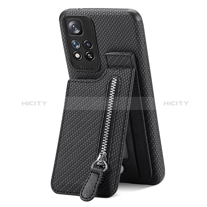 Funda Silicona Carcasa Ultrafina Goma con Magnetico S01D para Xiaomi Redmi Note 11 Pro+ Plus 5G