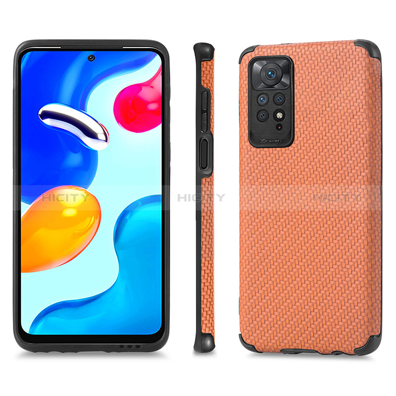 Funda Silicona Carcasa Ultrafina Goma con Magnetico S01D para Xiaomi Redmi Note 11S 4G