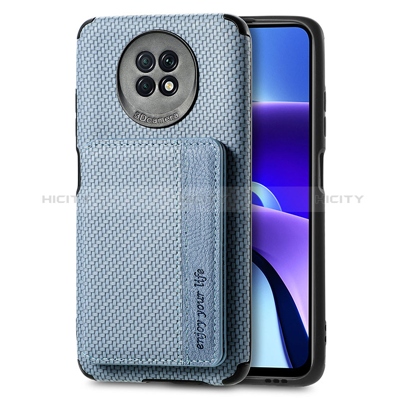 Funda Silicona Carcasa Ultrafina Goma con Magnetico S01D para Xiaomi Redmi Note 9 5G