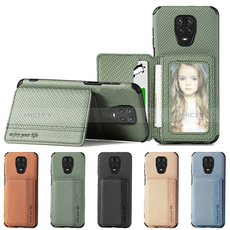 Funda Silicona Carcasa Ultrafina Goma con Magnetico S01D para Xiaomi Redmi Note 9 Pro Max