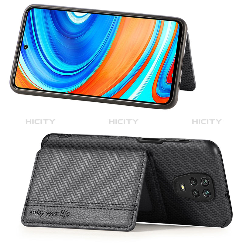 Funda Silicona Carcasa Ultrafina Goma con Magnetico S01D para Xiaomi Redmi Note 9 Pro Max