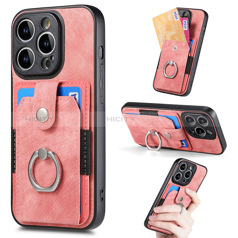 Funda Silicona Carcasa Ultrafina Goma con Magnetico S02D para Apple iPhone 15 Pro