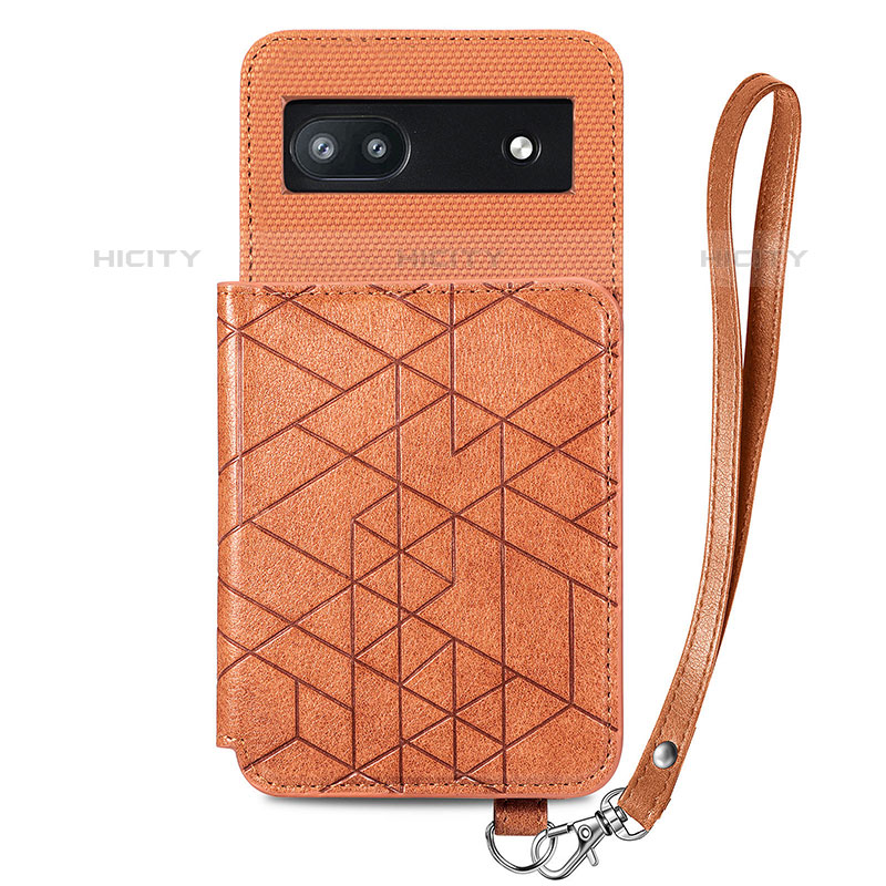 Funda Silicona Carcasa Ultrafina Goma con Magnetico S02D para Google Pixel 6a 5G