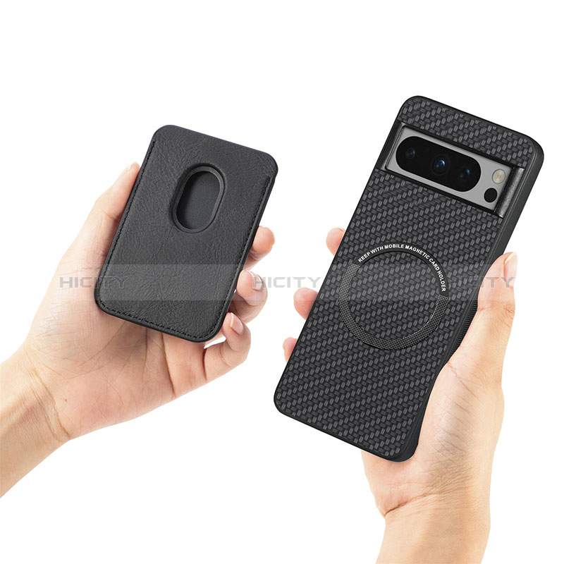 Funda Silicona Carcasa Ultrafina Goma con Magnetico S02D para Google Pixel 8 Pro 5G