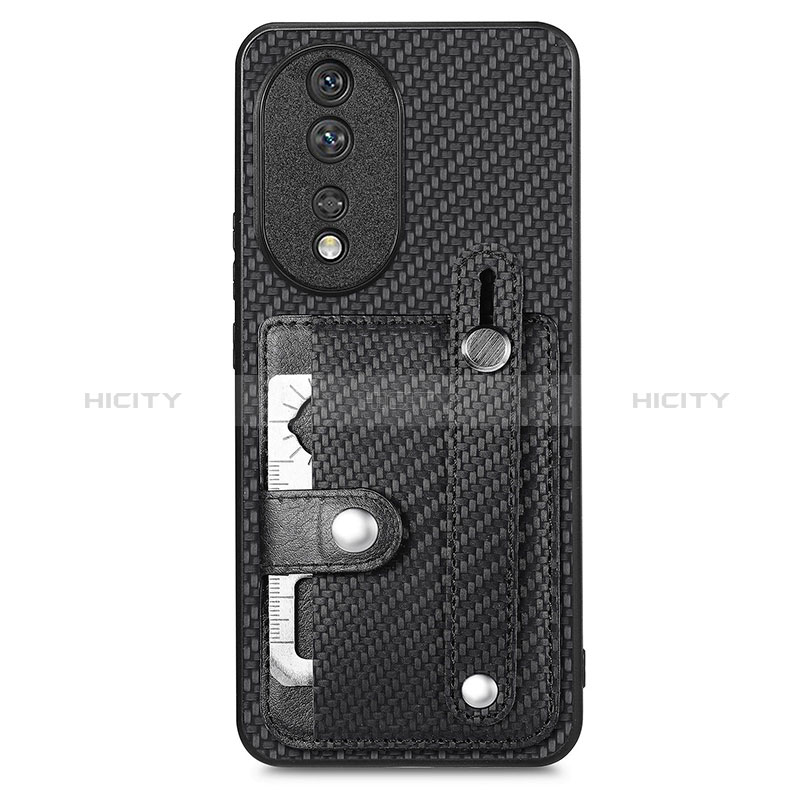 Funda Silicona Carcasa Ultrafina Goma con Magnetico S02D para Huawei Honor 80 5G