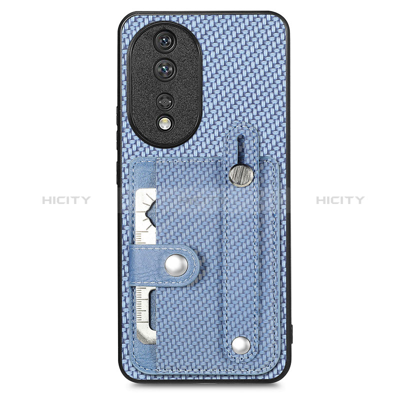 Funda Silicona Carcasa Ultrafina Goma con Magnetico S02D para Huawei Honor 80 5G