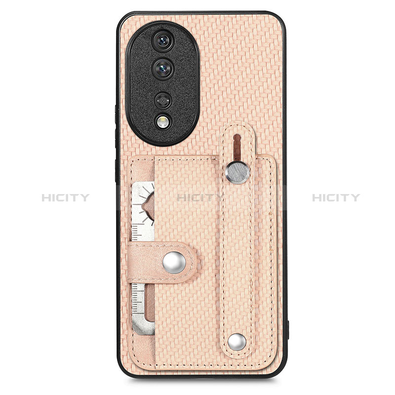 Funda Silicona Carcasa Ultrafina Goma con Magnetico S02D para Huawei Honor 80 5G