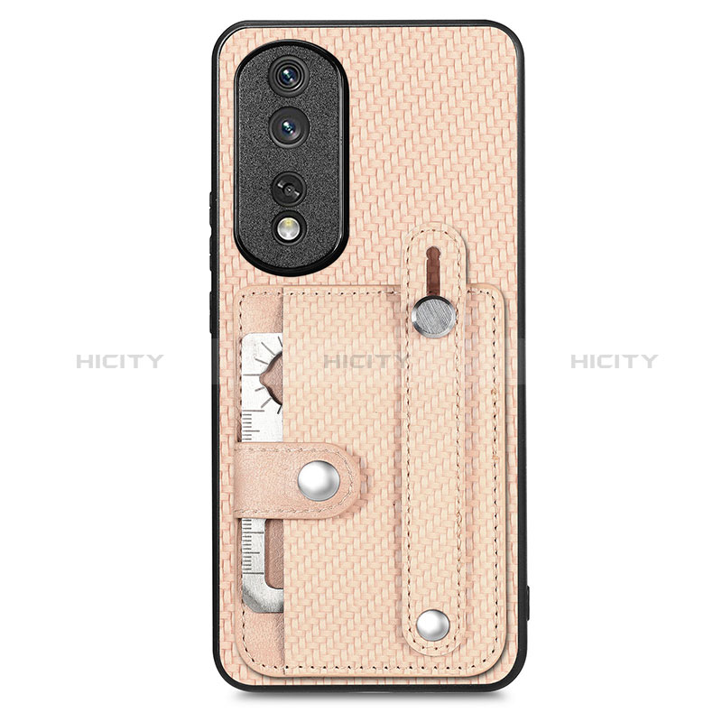 Funda Silicona Carcasa Ultrafina Goma con Magnetico S02D para Huawei Honor 80 Pro 5G