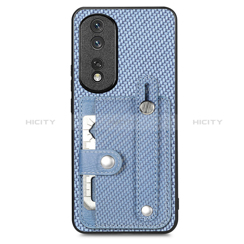 Funda Silicona Carcasa Ultrafina Goma con Magnetico S02D para Huawei Honor 80 Pro Flat 5G