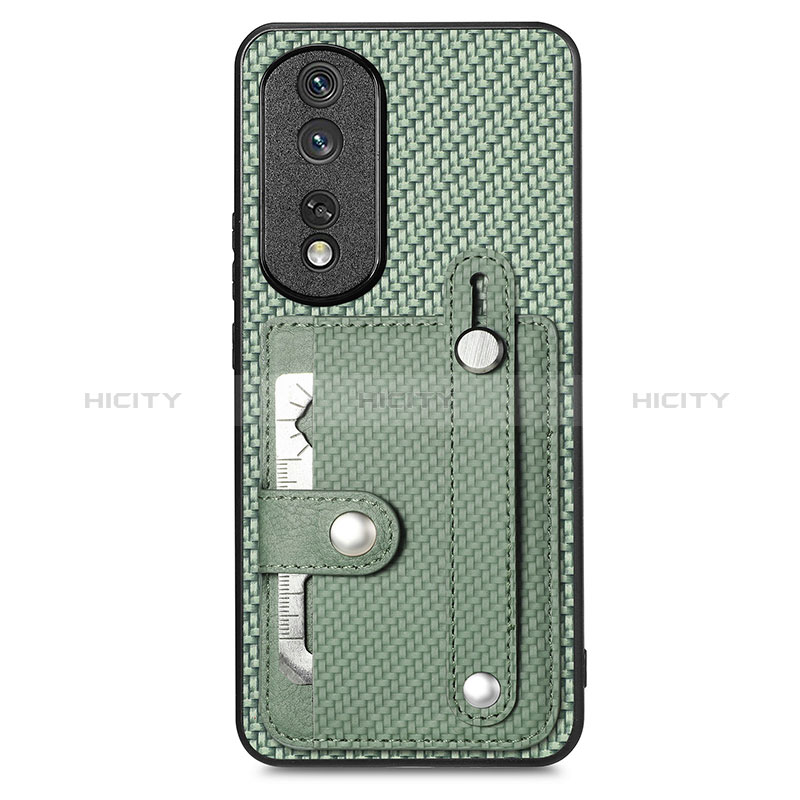 Funda Silicona Carcasa Ultrafina Goma con Magnetico S02D para Huawei Honor 80 Pro Flat 5G